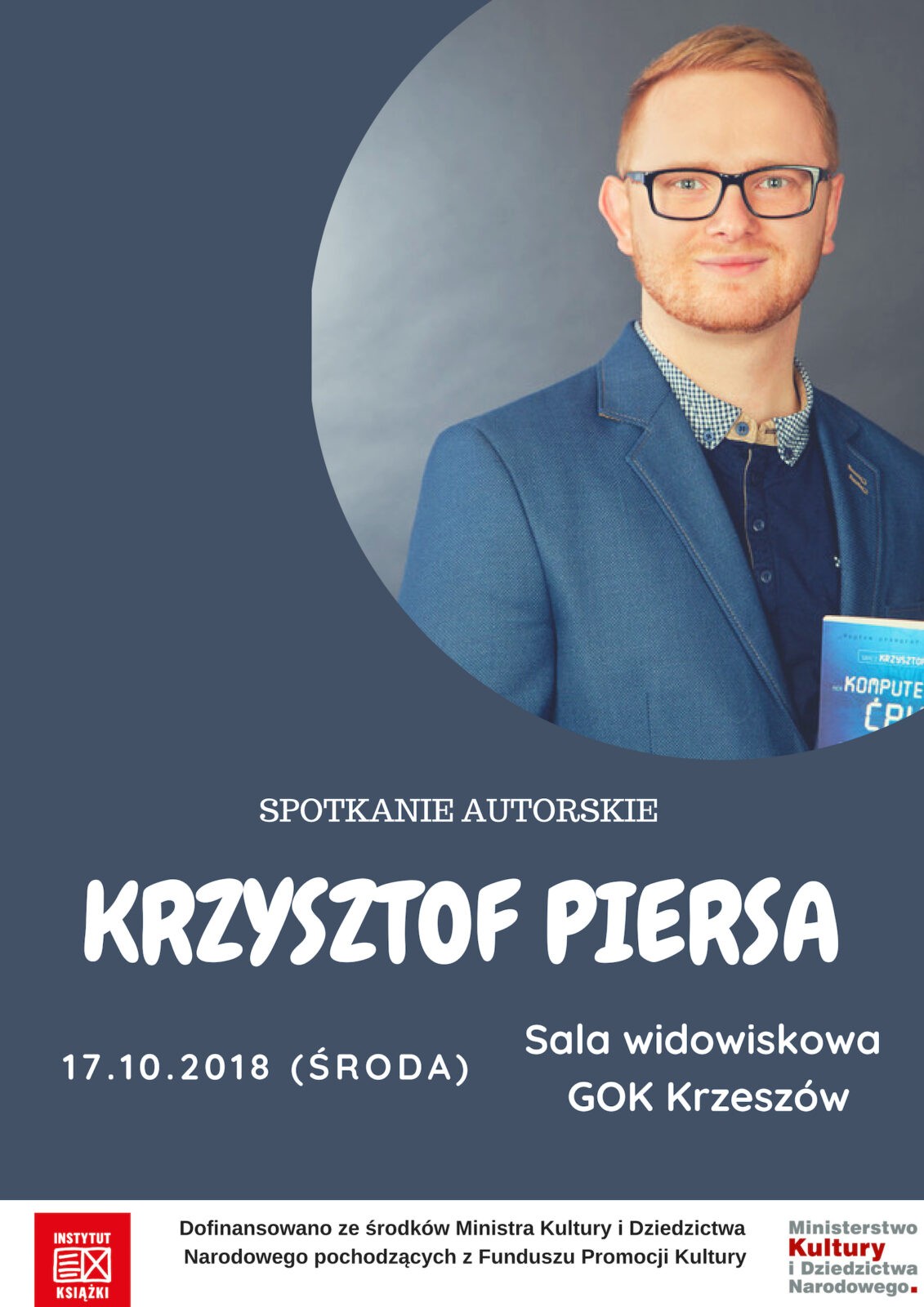 Spotkanie Autorskie – Krzysztof Piersa