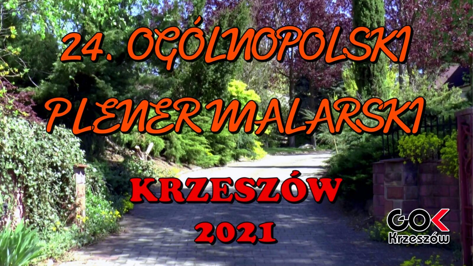 Relacja video z przebiegu 24. Ogólnopolskiego Pleneru Malarskiego – “Krzeszów 2021”