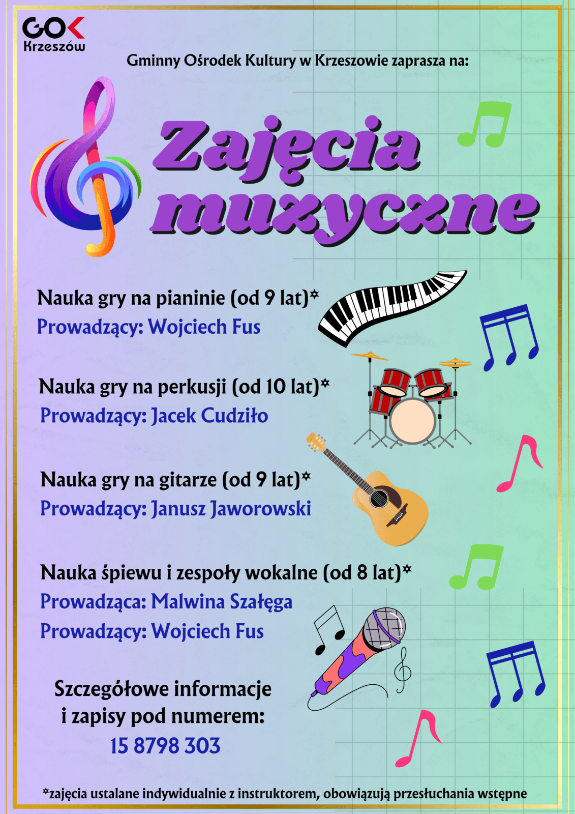 Zajęcia muzyczne