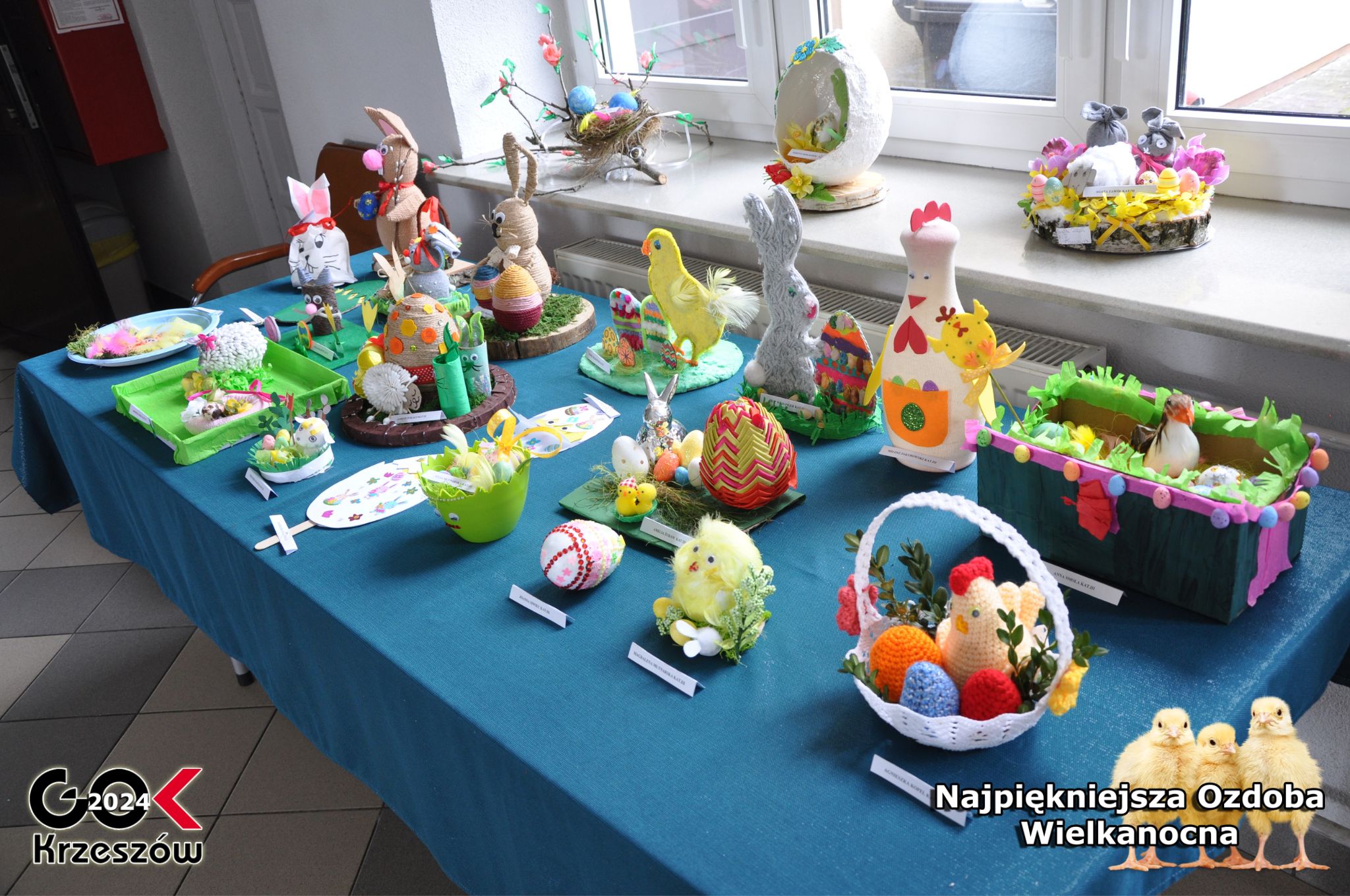 Galeria prac uczestników konkursu na Najpiękniejszą Ozdobę Wielkanocną