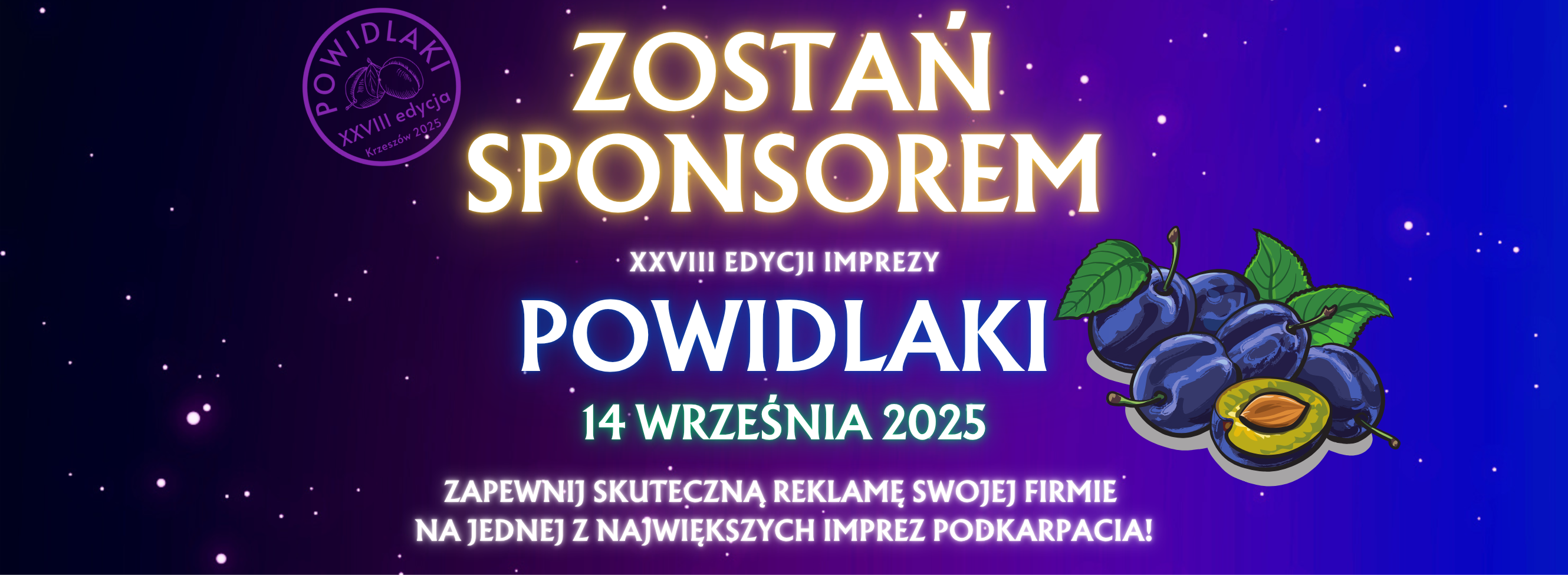 Zostań Sponsorem 28. edycji „Powidlaków”!
