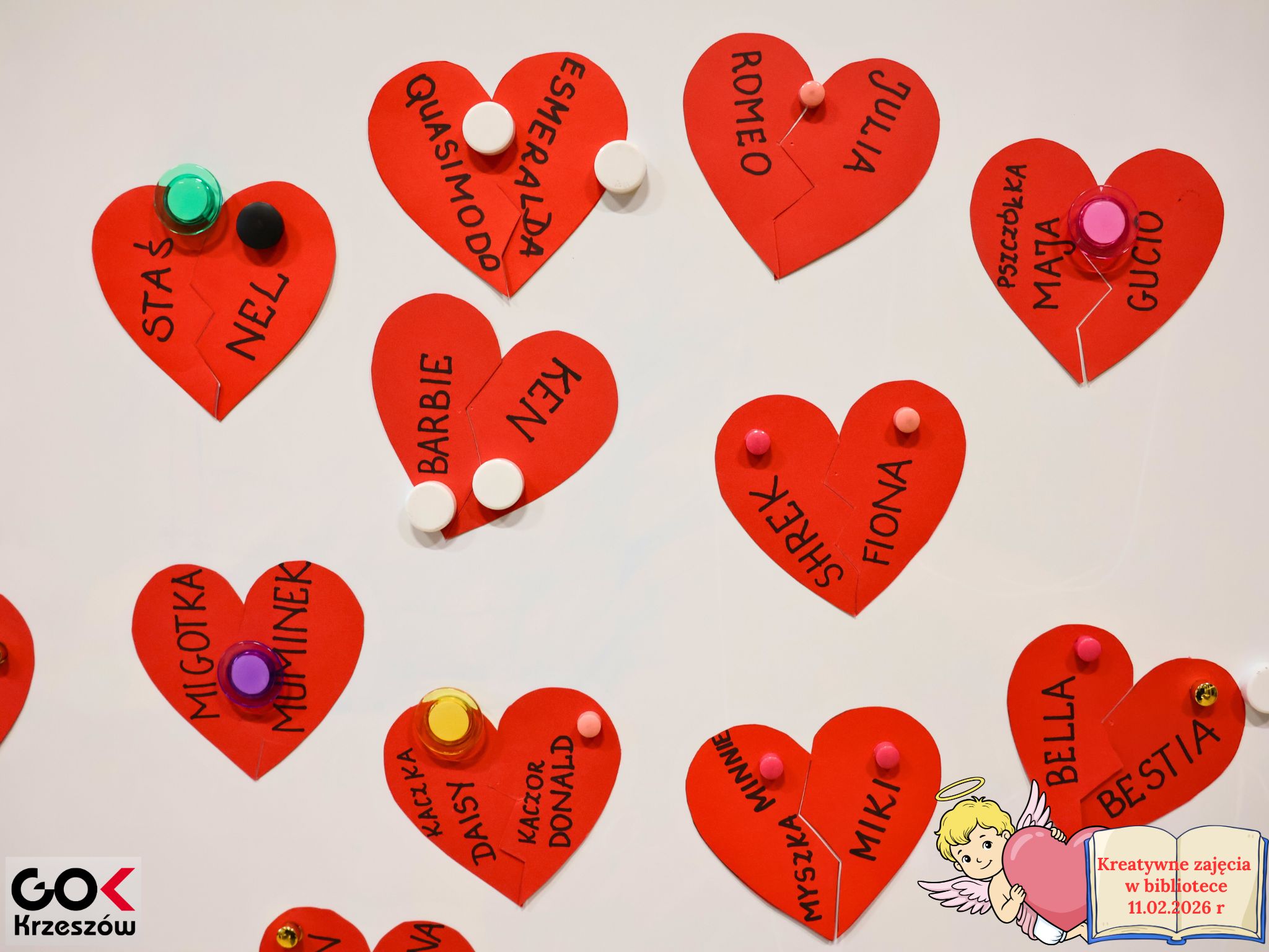 Anielskie Walentynki – zajęcia kreatywne pełne empatii i twórczości