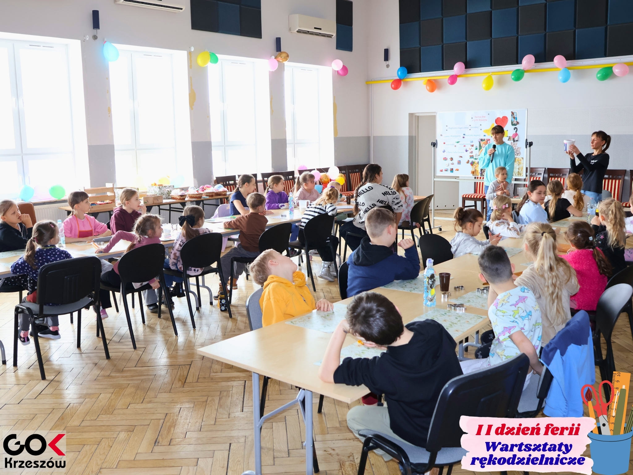 II dzień ferii- Warsztaty Rękodzielnicze i Dzień Kota