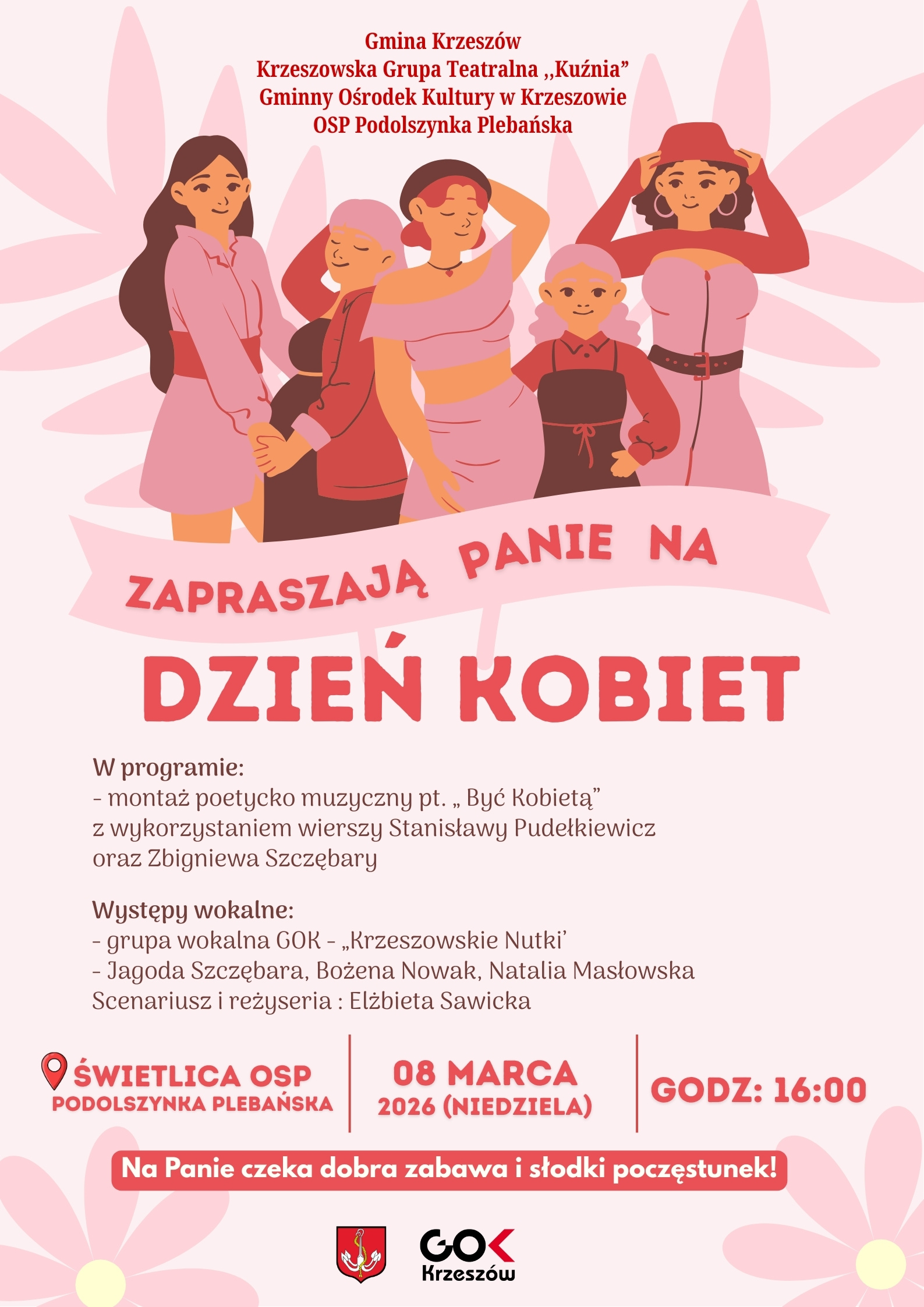 Serdecznie zapraszamy na Dzień Kobiet!