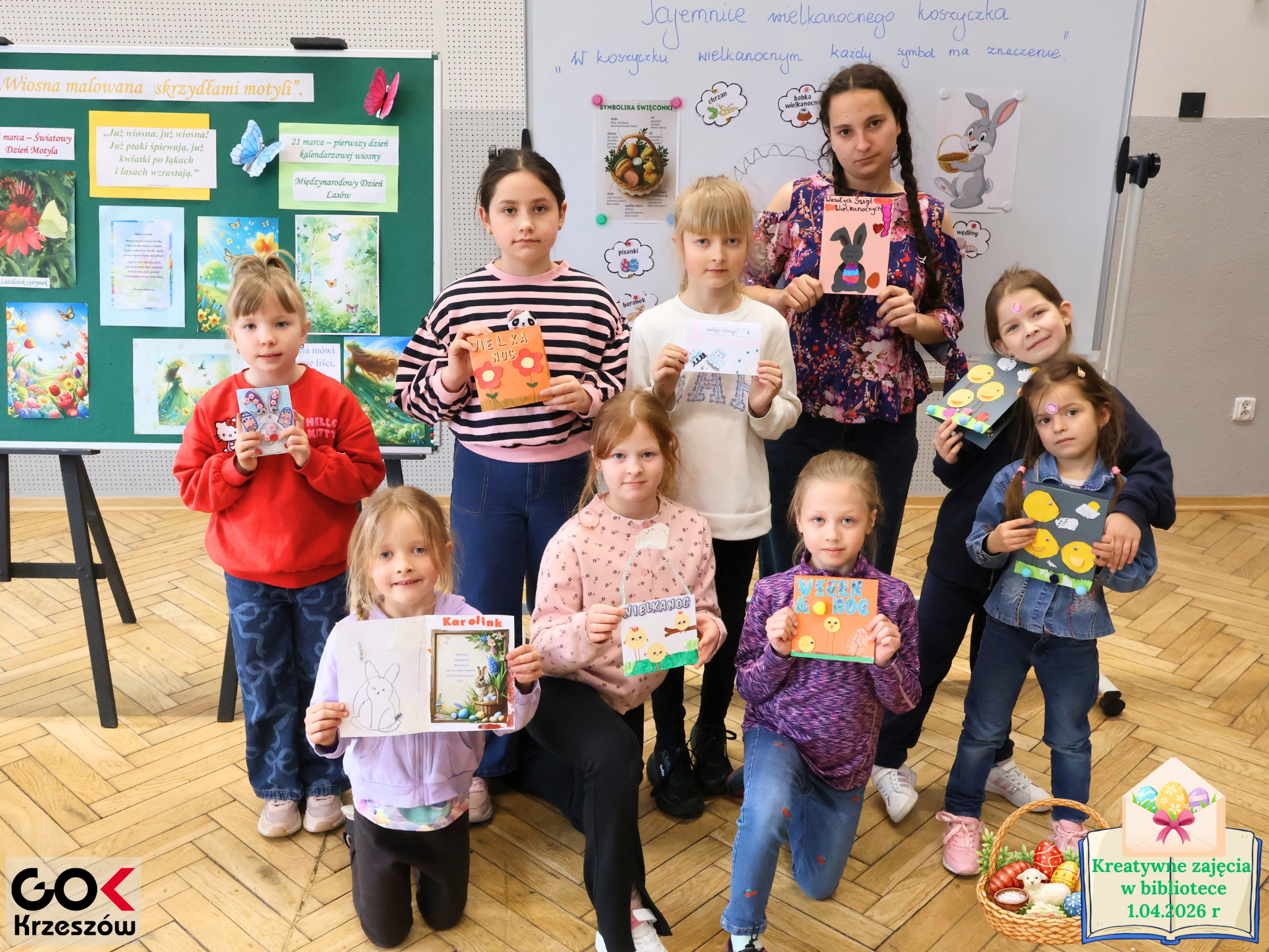 Tajemnice koszyczka wielkanocnego- tematem zajęć kreatywnych