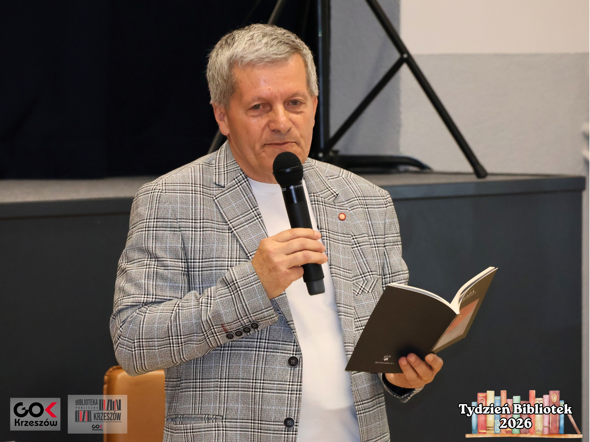 Uhonorowanie Czytelnika Roku 2025  i spotkanie autorskie z Ryszardem Mściszem