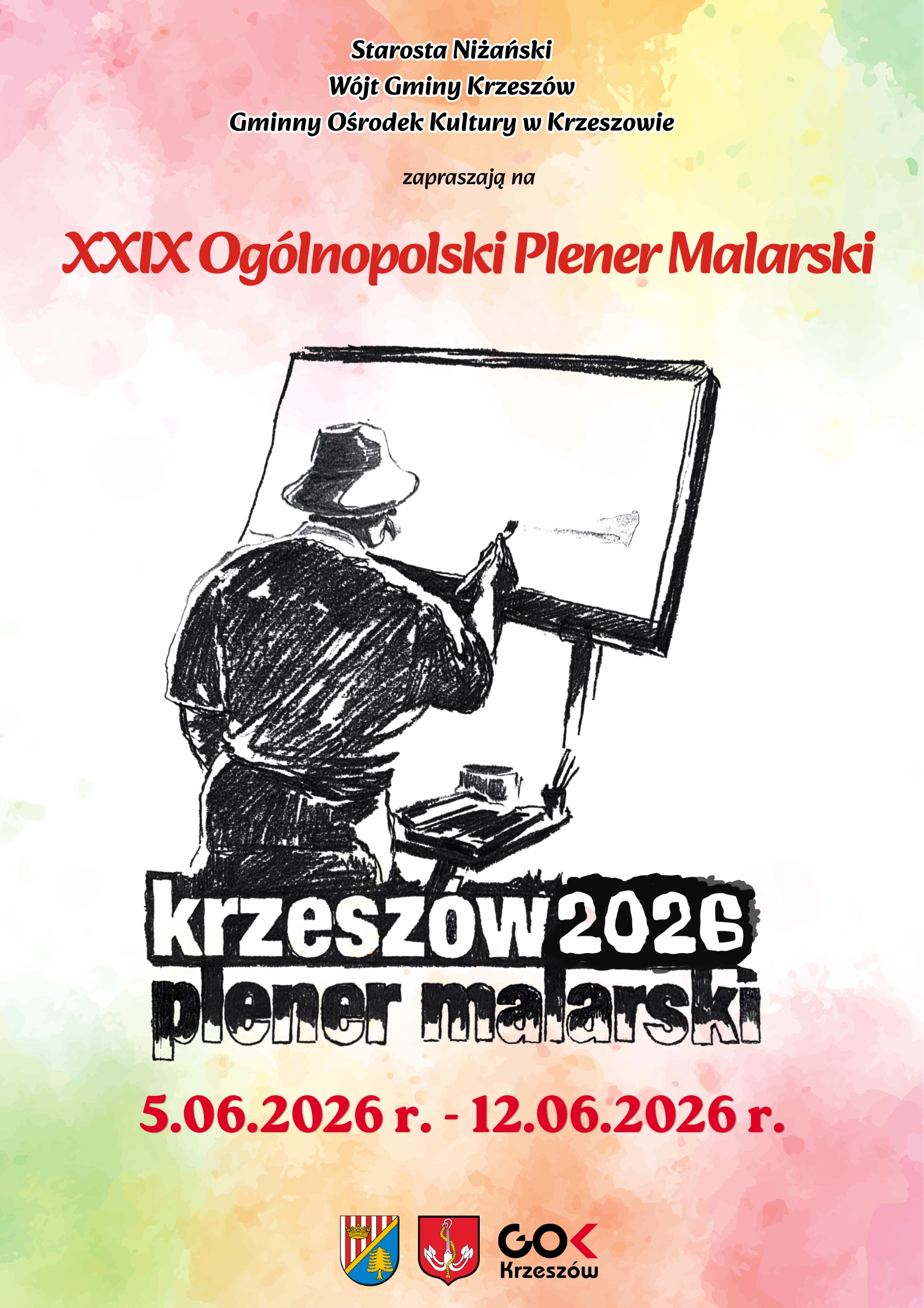Zapraszamy do udziału w XXIX Międzynarodowym Plenerze Malarskim