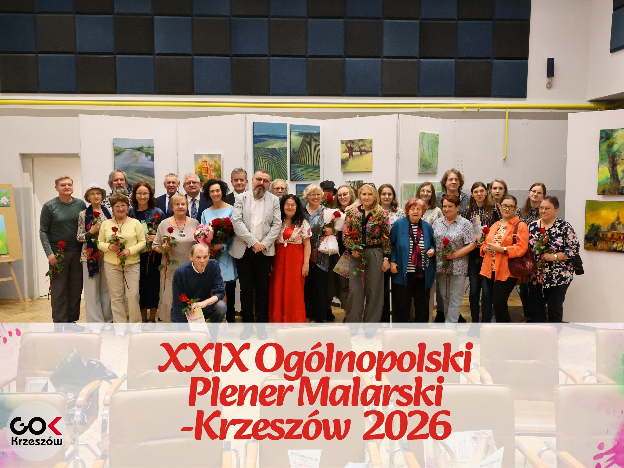 Uroczyste zakończenie XXIX Ogólnopolskiego Pleneru Malarskiego – Krzeszów 2026