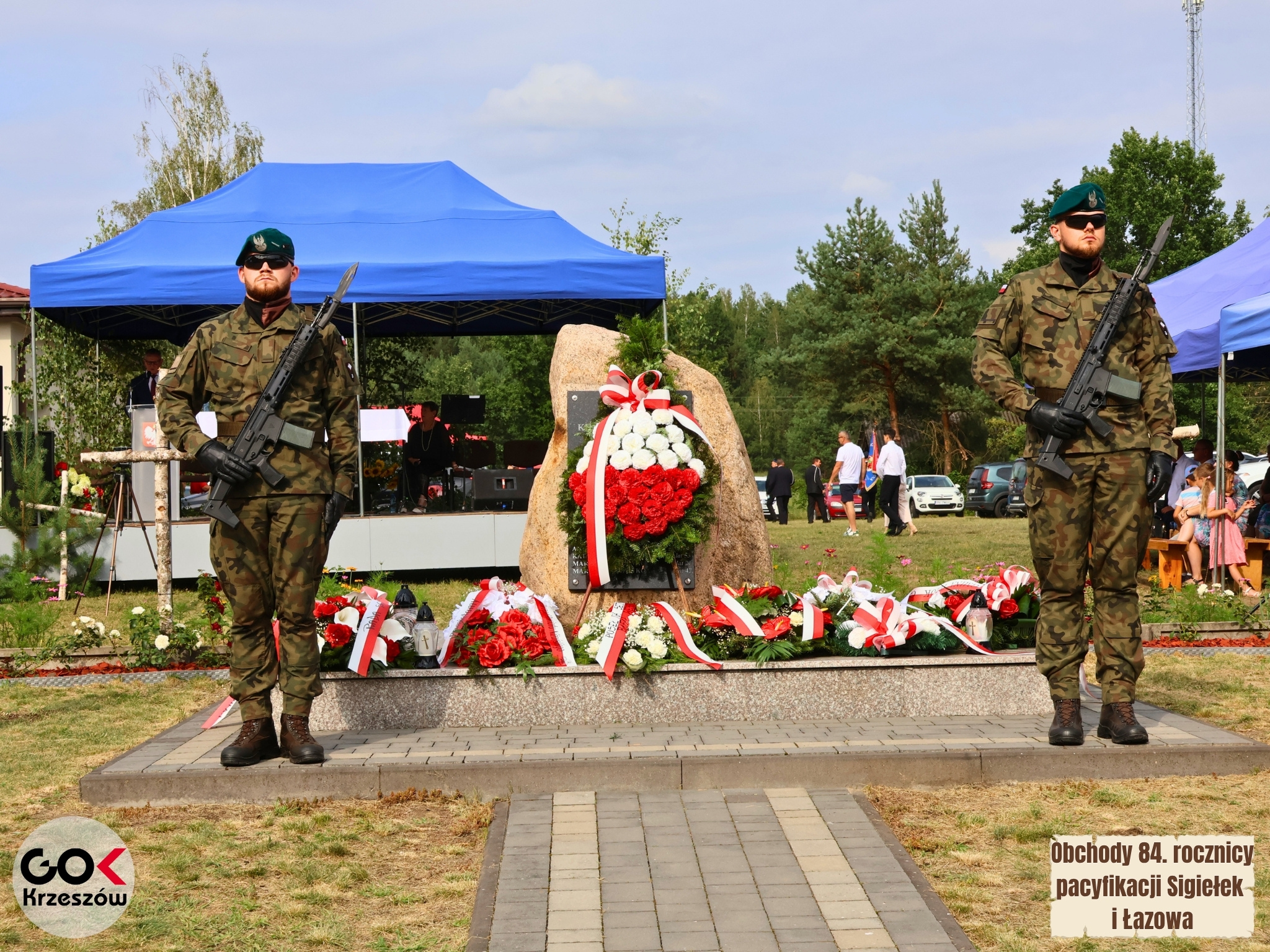 84. rocznica pacyfikacji Sigiełek i Łazowa – pamiętamy.
